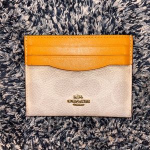 coach wallet card holder